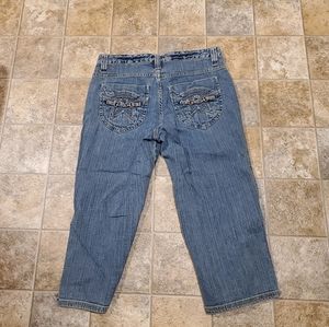 Metro 7 Denim Capri Jeans. Size 6